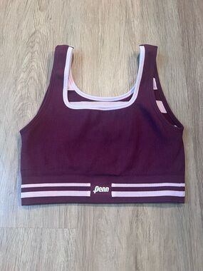 Penn Ribbed Reversible Sports Bra Plum/Pink